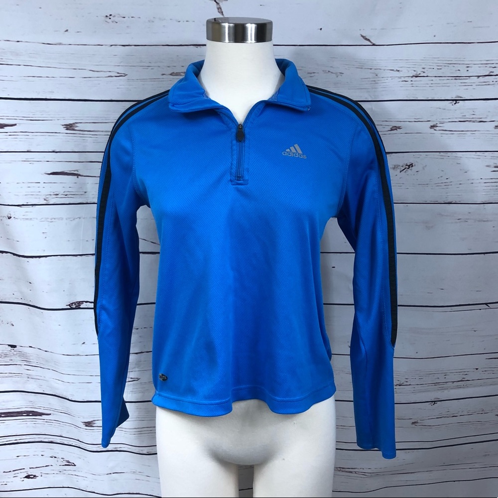 Adidas Blue Long‎ Sleeve
